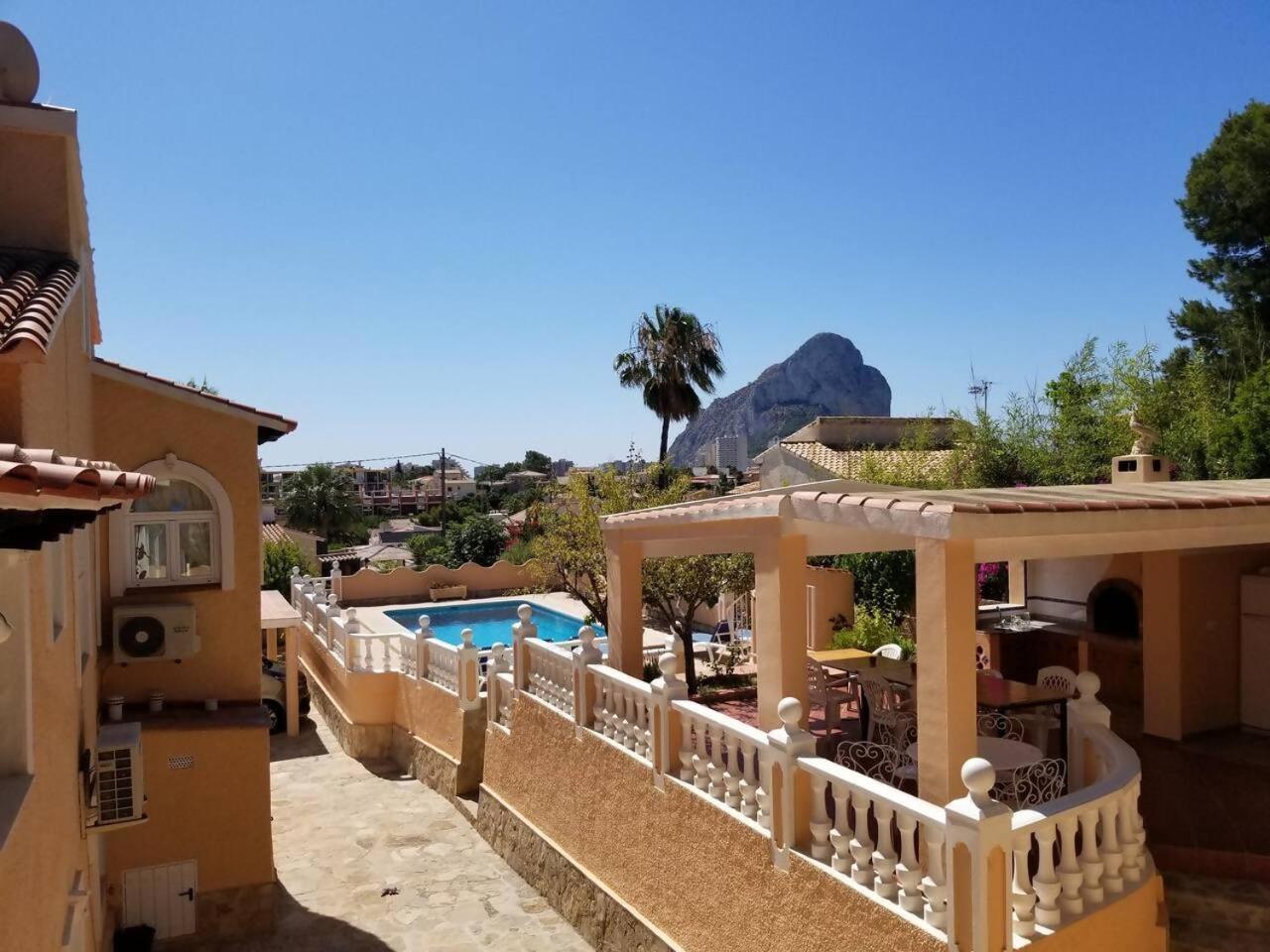 Relaxdiversion En Villa Piscina Bbq Y Cocina Ext Calpe Ngoại thất bức ảnh